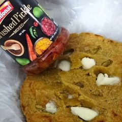 A picture of Makkai ki roti.