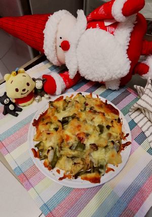 奶油焗烤蔬菜 的食譜成品照片