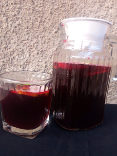 A picture of Zobo drink.