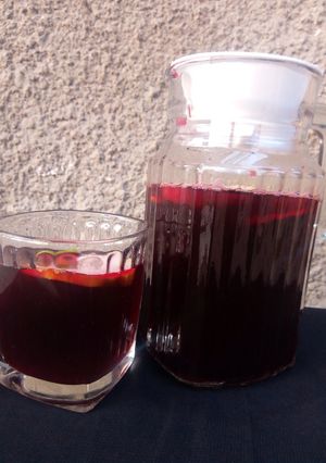 A picture of Zobo drink.