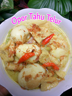Foto resep 66. Opor Tahu Telur