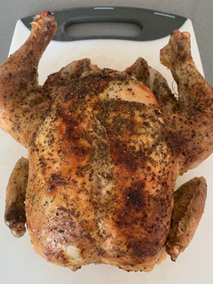 Una foto de Pollo al Horno con Papas
