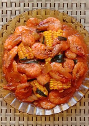Foto resep Udang Saus Padang