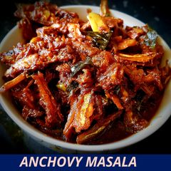 Dry Anchovies Masala A picture of Dry Anchovies Masala.