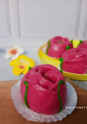 Foto resep Bakpao Mawar Unti Kelapa (No Mixer)