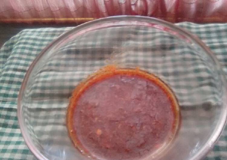 Saus/pasta gochujang homemade