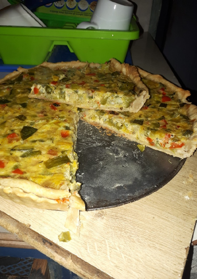 Una foto de Tarta de zapallitos