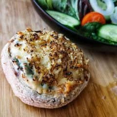 A picture of Spinach and Ricotta Mushrooms.