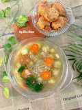 Sop Oyong, wortel dan suun