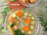 Sop Oyong, wortel dan suun