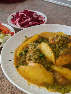 Una foto de Este pollo guisado marroquí es una auténtica maravilla
