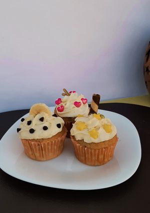 Una foto de Muffin de Plátano y Nuez🍌