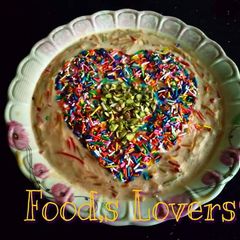A picture of Rainbow milky vermicelli.