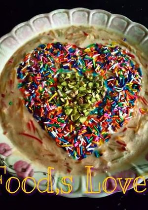 A picture of Rainbow milky vermicelli.
