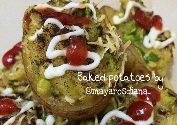 Baked Potatoes / Kentang Asap Gurih