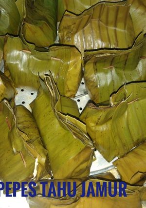 Foto resep Pepes tahu jamur