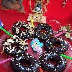 Chocolate donuts Christmas special A picture of Chocolate donuts Christmas special.