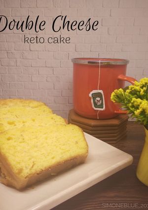 Foto resep Double Cheese Keto Cake