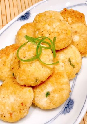 Hình của món Chả đậu xanh.