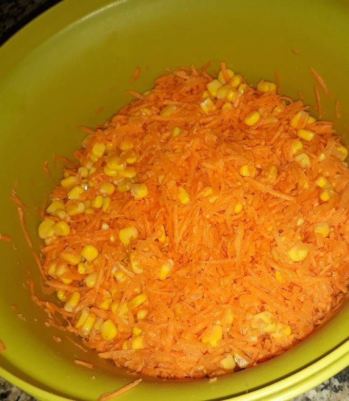 Una foto de Ensalada de Zanahoria y Choclo