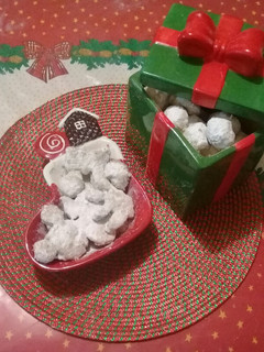 Una foto de Galletas de copitos de nieve ❄❄