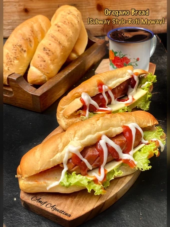 Cara Gampang Membuat Resep Oregano Bread (Subway Style-Roti Myway) yang Menggugah Selera Anti Ribet, Uenak Banget