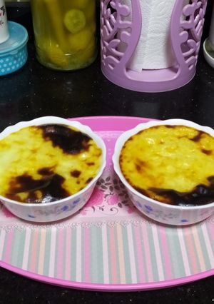 صورة لوصفة أرز بلبن في الفرن
