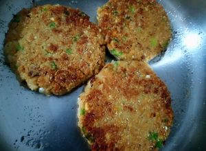 Una foto de Hamburguesas de soja texturizada
