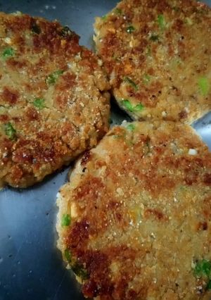 Una foto de Hamburguesas de soja texturizada