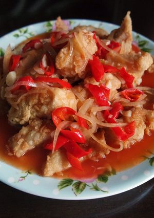 Foto resep Gurami asam manis 🐟