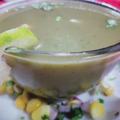 Veg soup A picture of Veg soup.