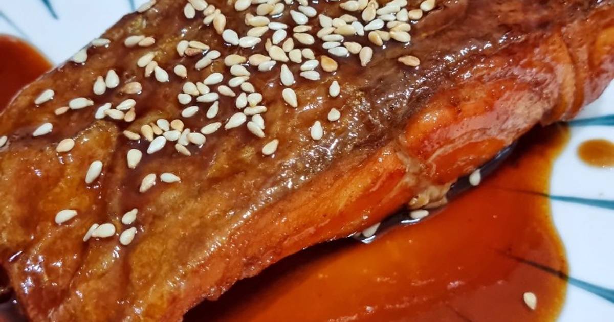 38 Resep Salmon Teriyaki Mirin Enak Dan Mudah Cookpad