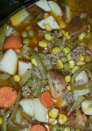 A picture of Cowboy Soup.