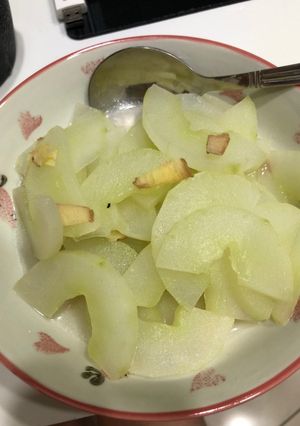 薑絲炒大黃瓜 的食譜成品照片