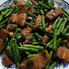 A picture of Chinese Long Bean Stir Fry.