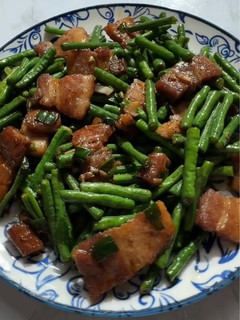 A picture of Chinese Long Bean Stir Fry.
