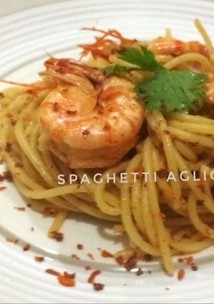 Foto resep Spaghetti Aglio Olio