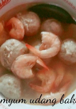 Foto resep Tomyum udang bakso
