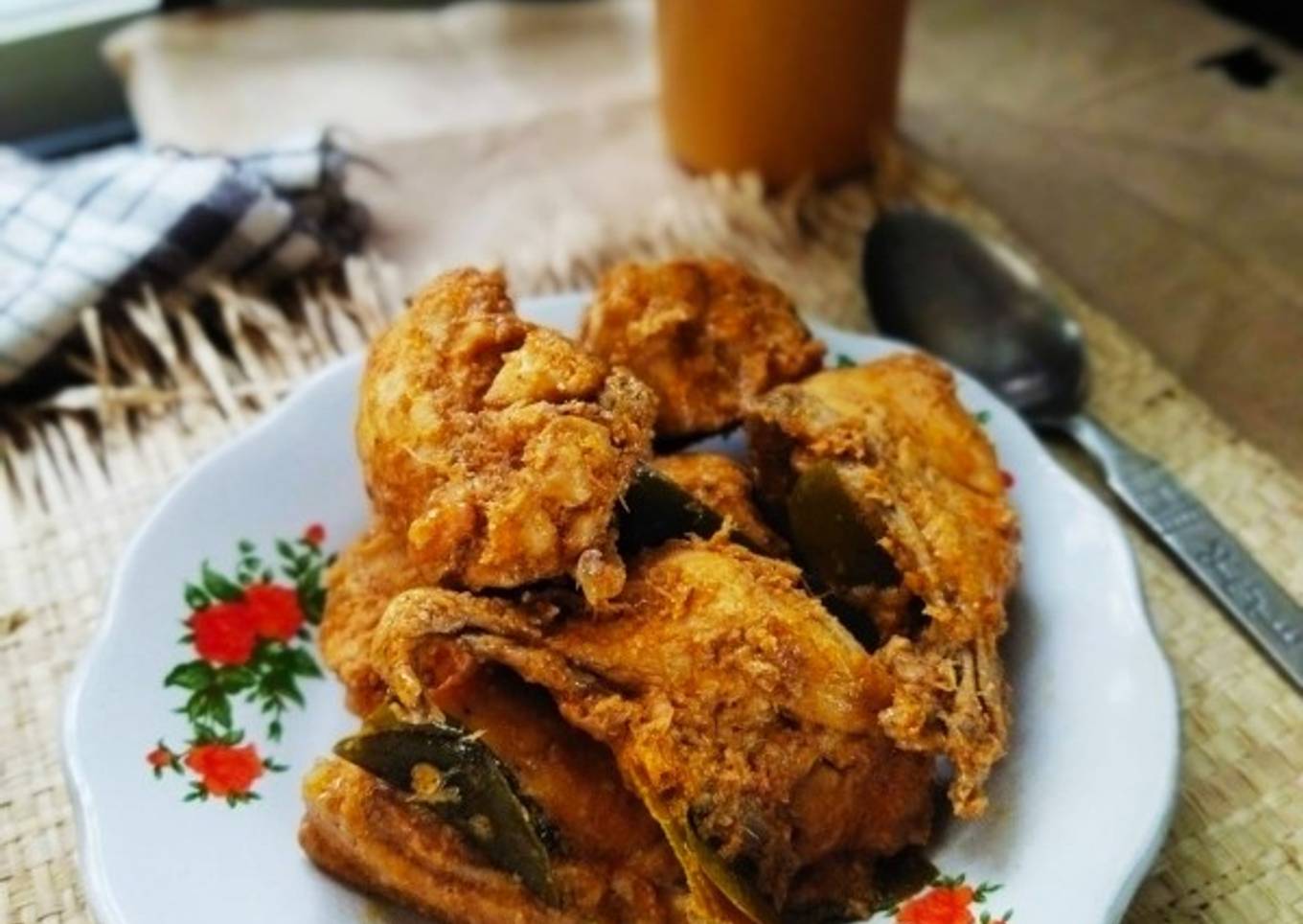 Rendang Ayam bumbu Jadi