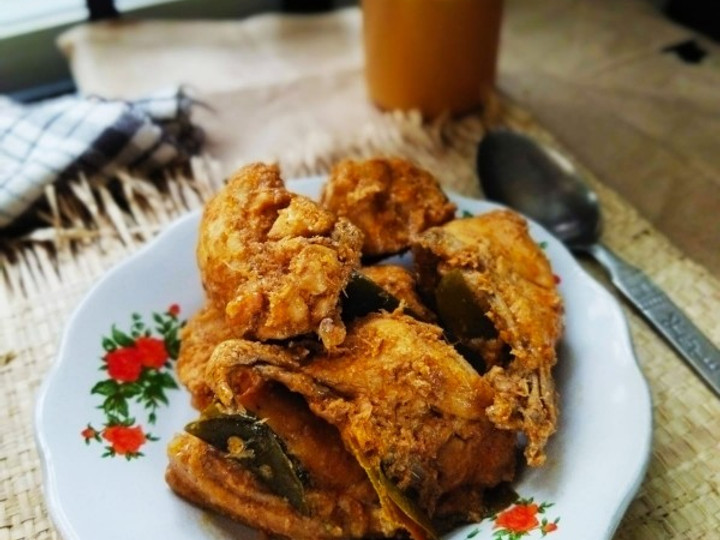 Standar Resep membuat Rendang Ayam bumbu Jadi dijamin nagih banget