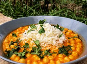 Foto principal de Chana masala de garbanzos al curry