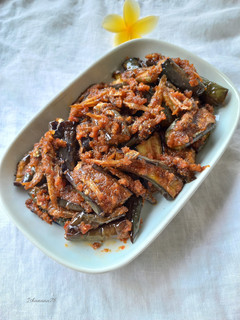 Foto resep Balado terong dan teri