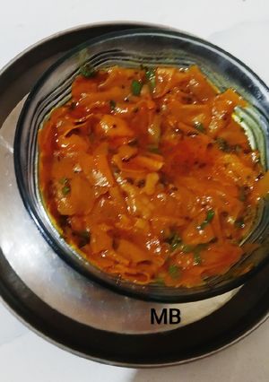 પાપડ નું શાક (Papad Shak Recipe In Gujarati) રેસીપી મુખ્ય ફોટો