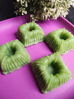 Foto resep Kue apem nasi greentea
