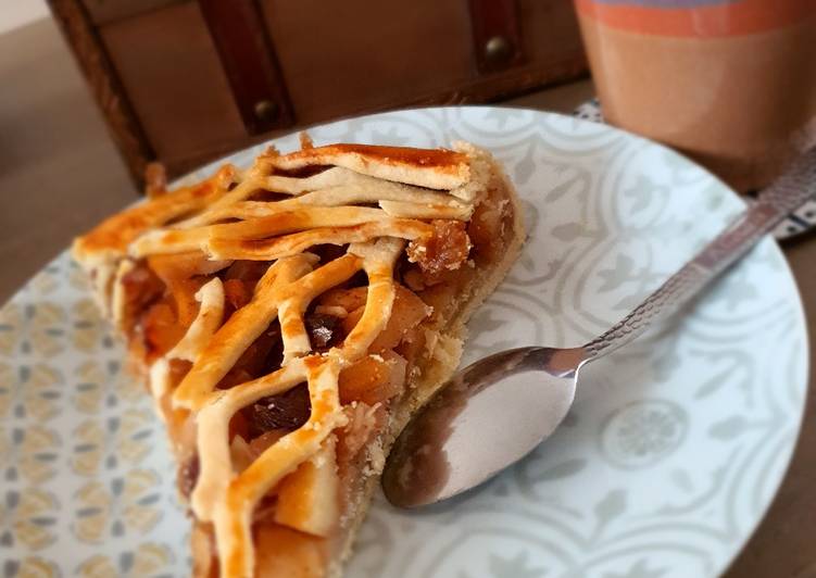 Tarte rustique aux pommes @cathy_healthyfood