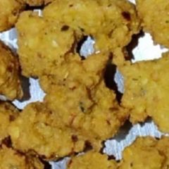 Chana dal Vada A picture of Chana dal Vada.