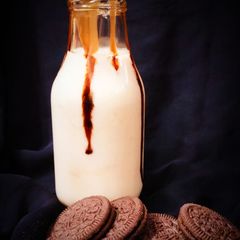 A picture of Oreo milkshake.
