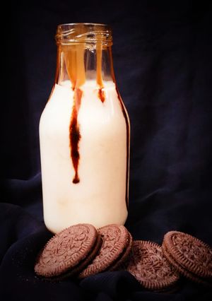A picture of Oreo milkshake.