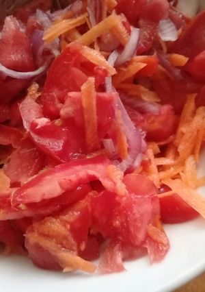A picture of Kachumbari #Saladcontest.