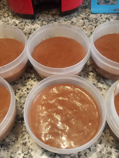 Una foto de Mousse de chocolate